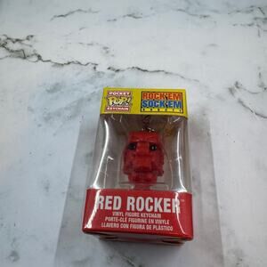 Red Rocker Funko Keychain